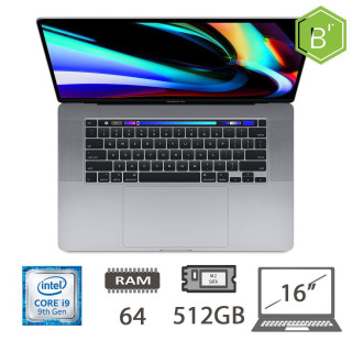 REGLOO MBP 16 T.BAR2019I9-9980HK64512SG2Y - B